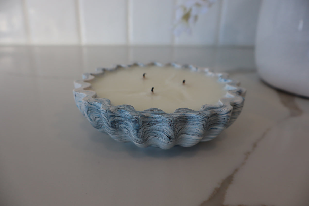 Wavy Bowl Candle